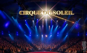 cast of cirque du soleil - ka performing on stage.