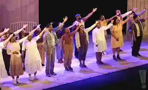 the color purple the musical at the lowry theatre in salford.