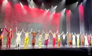 notre dame de paris opera at the david h koch theater in new york city, 2022.