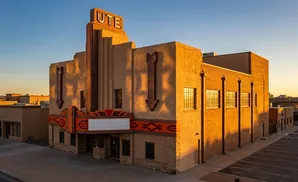 Art deco theater with 