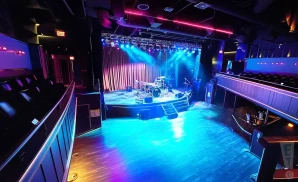an interior picture of the anchor rock club during while empty