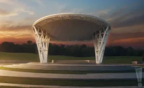 lauridsen amphitheater at water works park