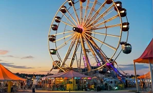 a promotional picture of the lewis & clark county fairgrounds - helena