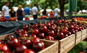 a professional promo picture of the national cherry festival