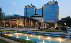 an exterior promotional venue picture of the premier theater at foxwoods