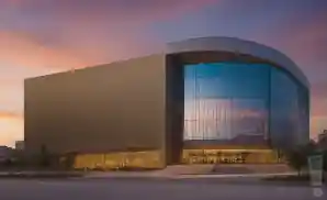 an exterior picture of the smart financial centre from across the street