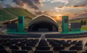 snow park outdoor amphitheater