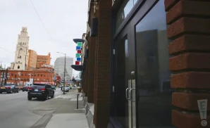 an exterior promotional venue picture of the spokane comedy club during the day