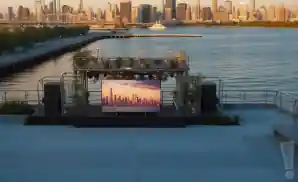 the rooftop at pier 17