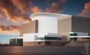 an exterior picture of the wells fargo center pa from across the street