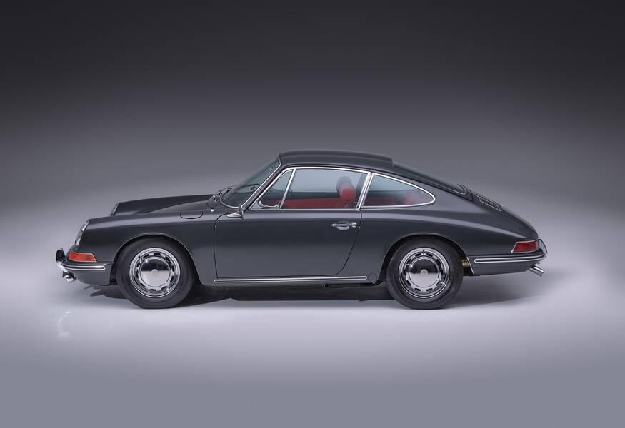 1967 912 Fully Restored, Slate Grey Over Red! picture #1