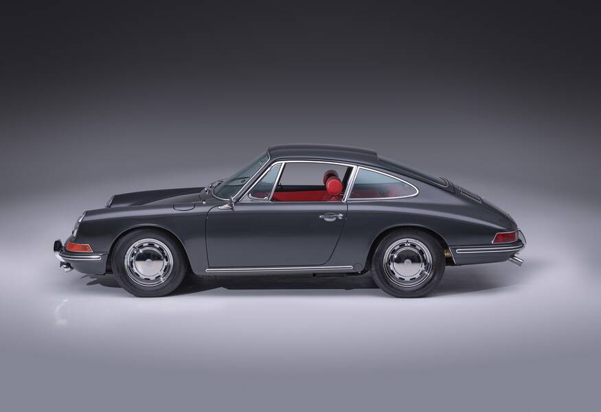 1967 912 Fully Restored, Slate Grey Over Red! picture #2