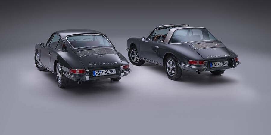 1967 912 Fully Restored, Slate Grey Over Red! picture #9