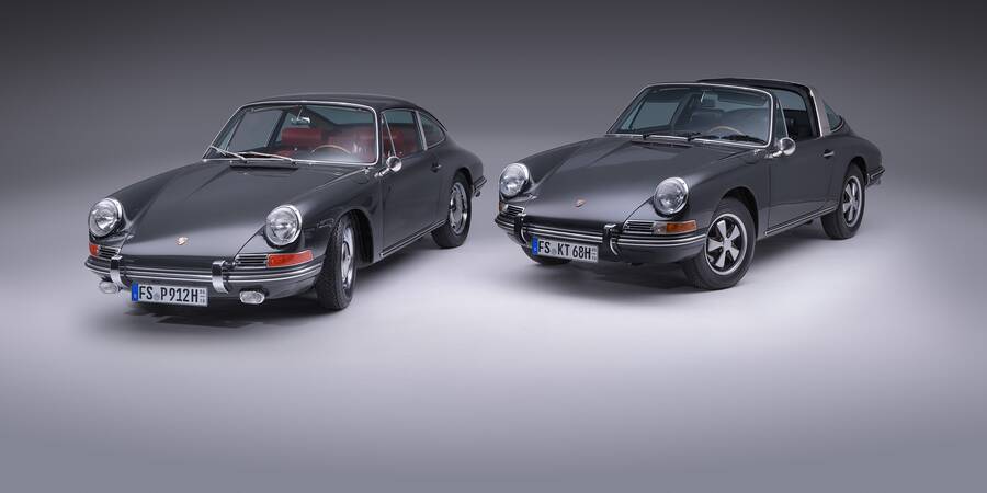 1967 912 Fully Restored, Slate Grey Over Red! picture #11