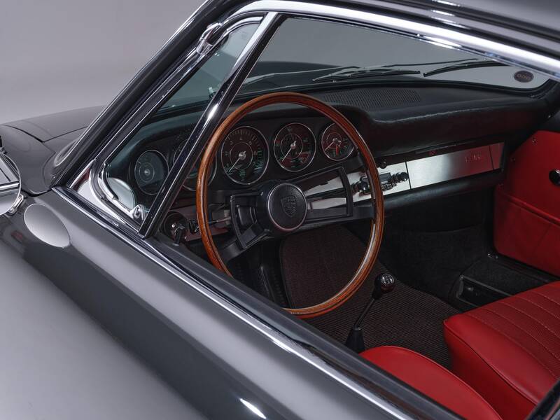 1967 912 Fully Restored, Slate Grey Over Red! picture #12