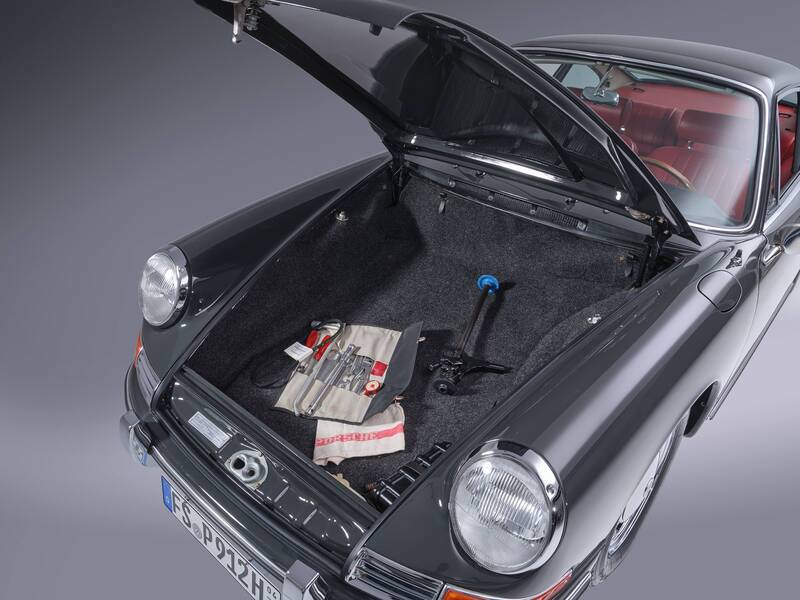 1967 912 Fully Restored, Slate Grey Over Red! picture #14