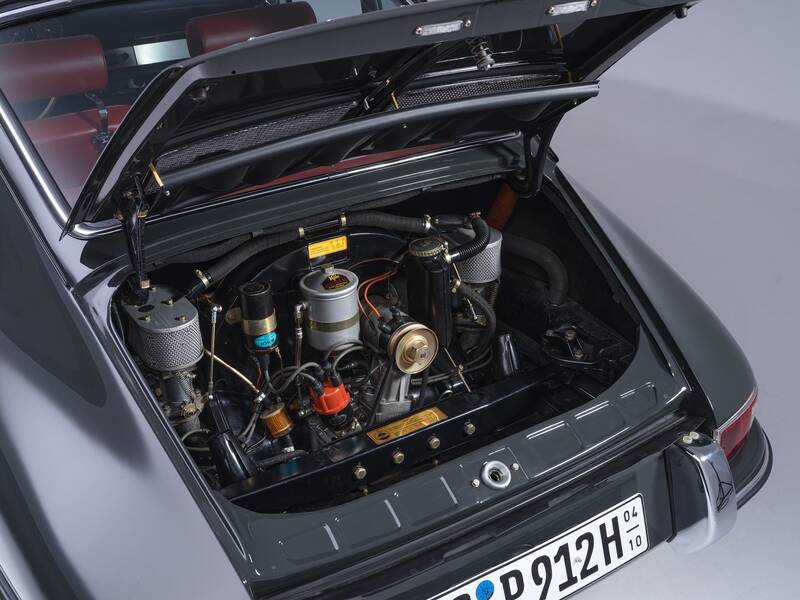 1967 912 Fully Restored, Slate Grey Over Red! picture #16