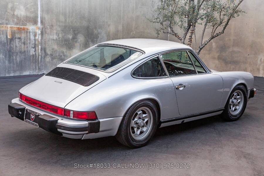 1975 911S Sunroof Delete Coupe Silver Anniversary Edition picture #5