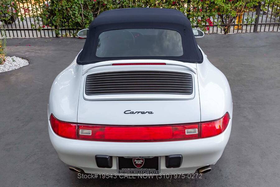 1997 993 Carrera Cabriolet 6-Speed picture #11