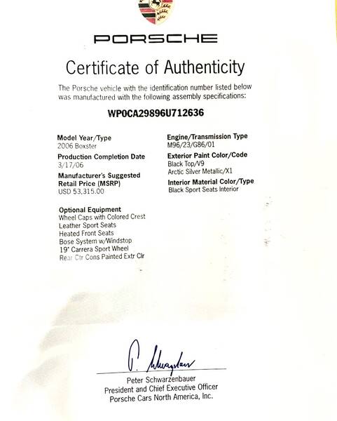 2006 Boxster picture #27