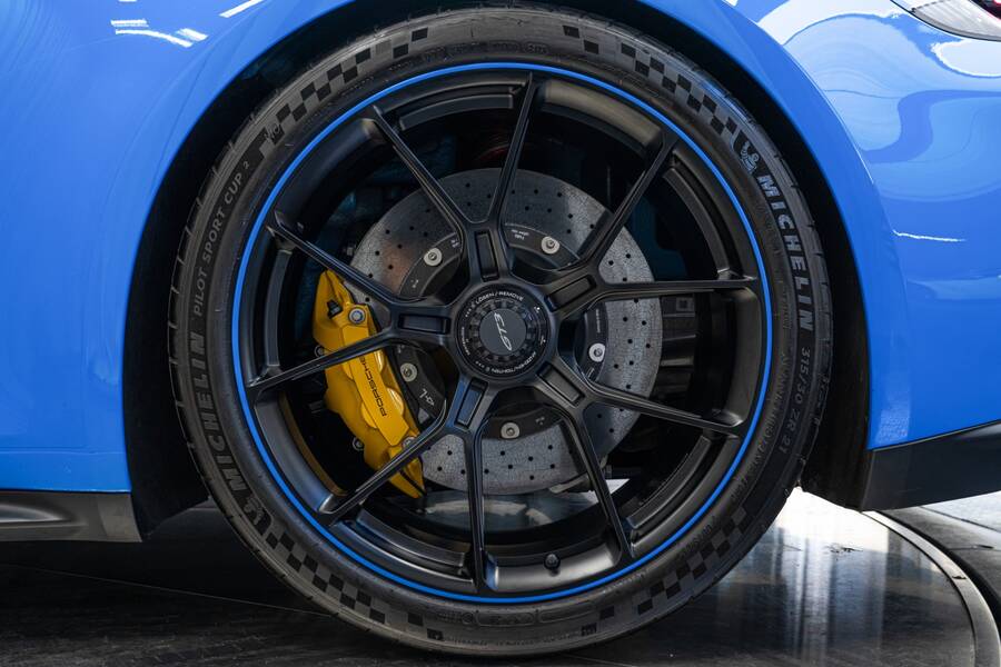 2022 911 GT3 -6 Speed Manual, Low Miles, Carbon Roof, Blue Stitching picture #3