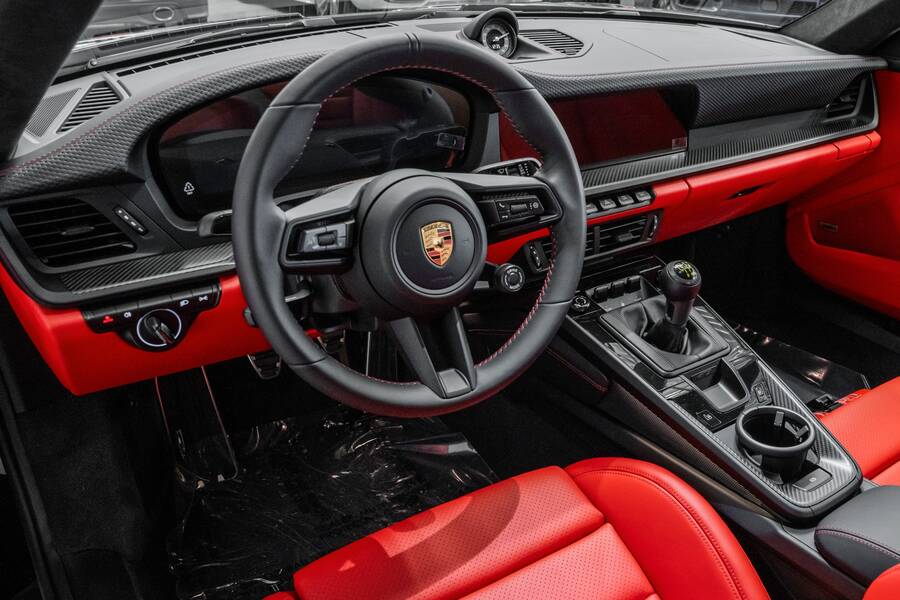 2026 911 GT3 Touring -6 Speed Manual, PCCBs, Red Leather picture #4