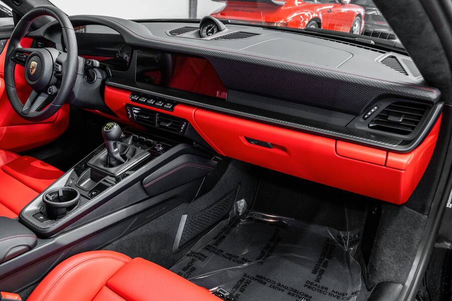 2026 911 GT3 Touring -6 Speed Manual, PCCBs, Red Leather picture #5