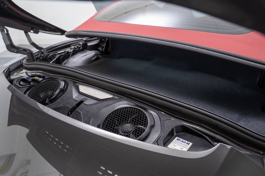 2024 911 Carrera Cabriolet -Premium Package, Sport Exhaust, Red Convertible Top picture #4
