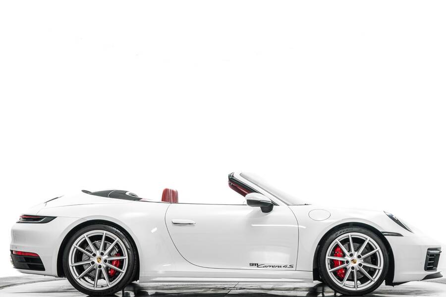 2024 911 Carrera 4S Cabriolet -Low Miles, Black Convertible Top picture #3