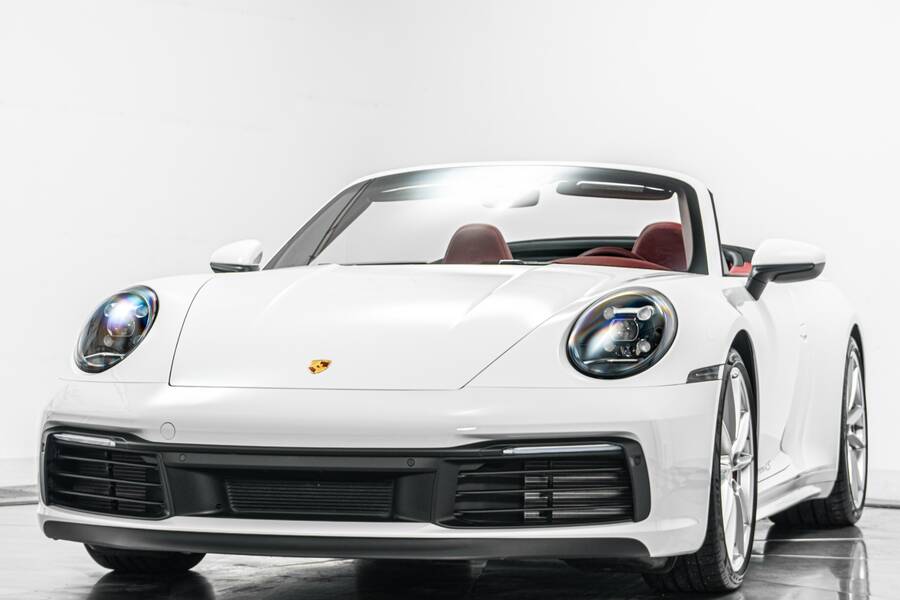 2024 911 Carrera 4S Cabriolet -Low Miles, Black Convertible Top picture #5