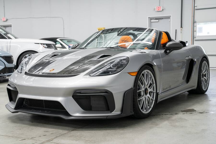 2025 718 Spyder RS -CXX Seats, Weissach Package, Magnesium Wheels