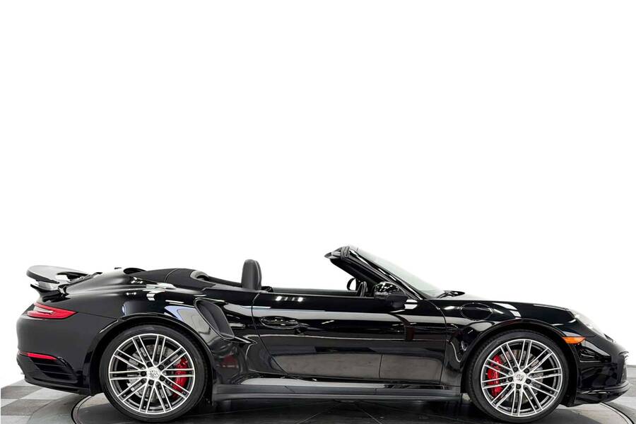 2017 911 Turbo Cabriolet -Triple Black, 540 Horsepower picture #1