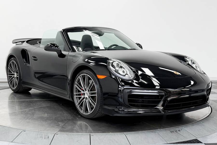 2017 911 Turbo Cabriolet -Triple Black, 540 Horsepower picture #2