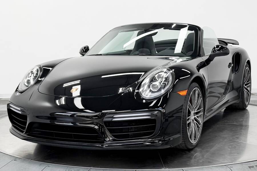2017 911 Turbo Cabriolet -Triple Black, 540 Horsepower picture #4