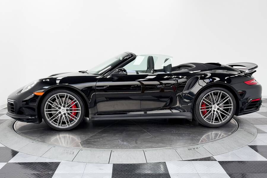 2017 911 Turbo Cabriolet -Triple Black, 540 Horsepower picture #5