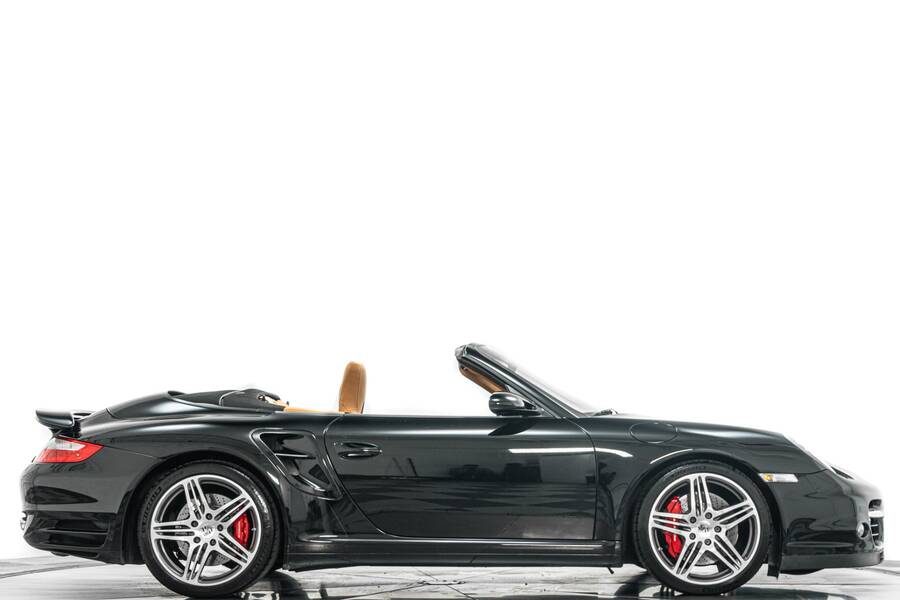 2008 911 Turbo Cabriolet -6 Speed Manual, Natural Leather Interior