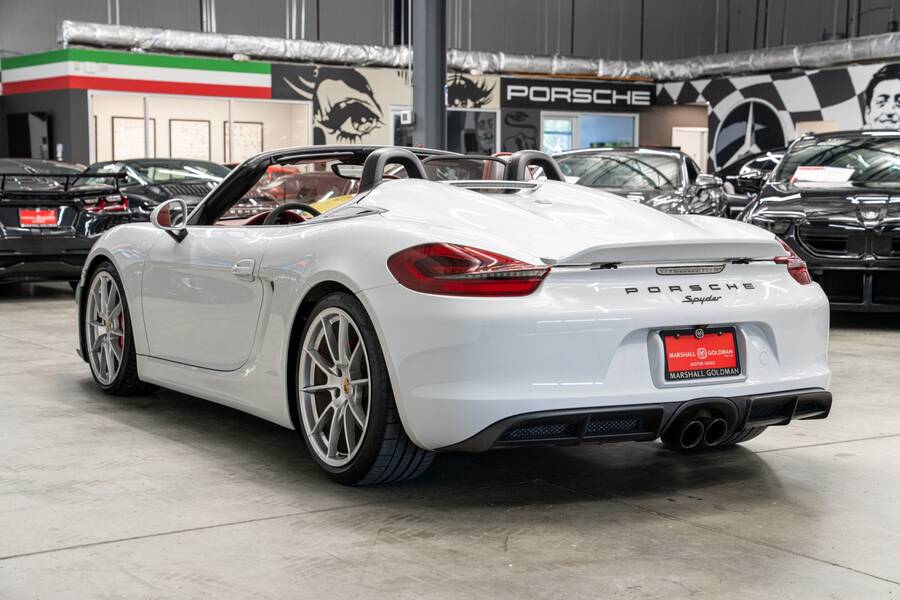 2016 Boxster Spyder -6 Speed Manual, 18 Way Adaptive Sports Seats picture #5