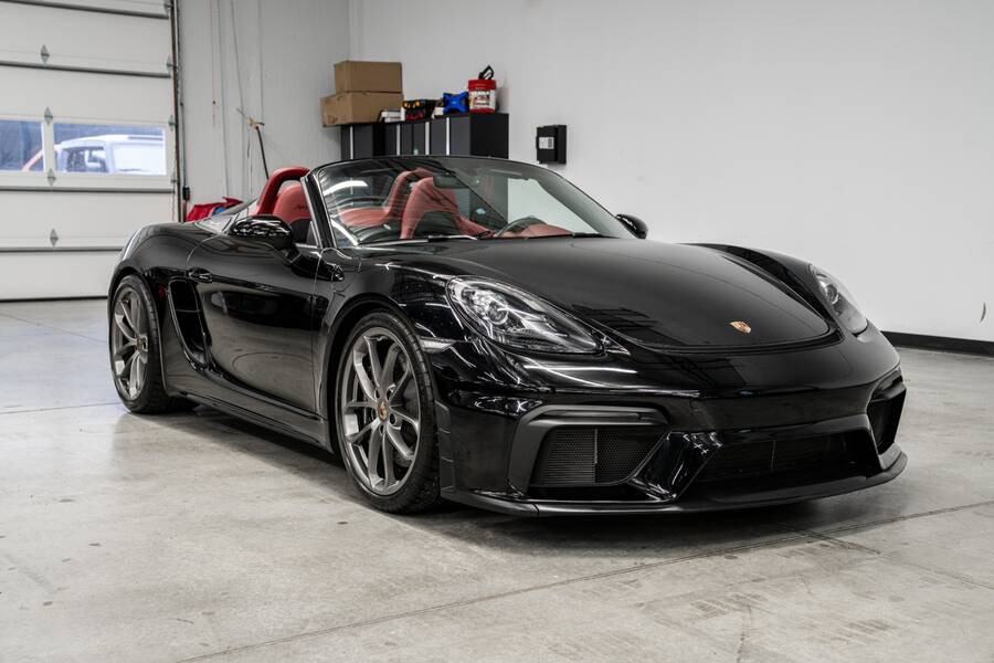 2023 718 Spyder -6 Speed Manual, Boxster Classic Interior picture #2