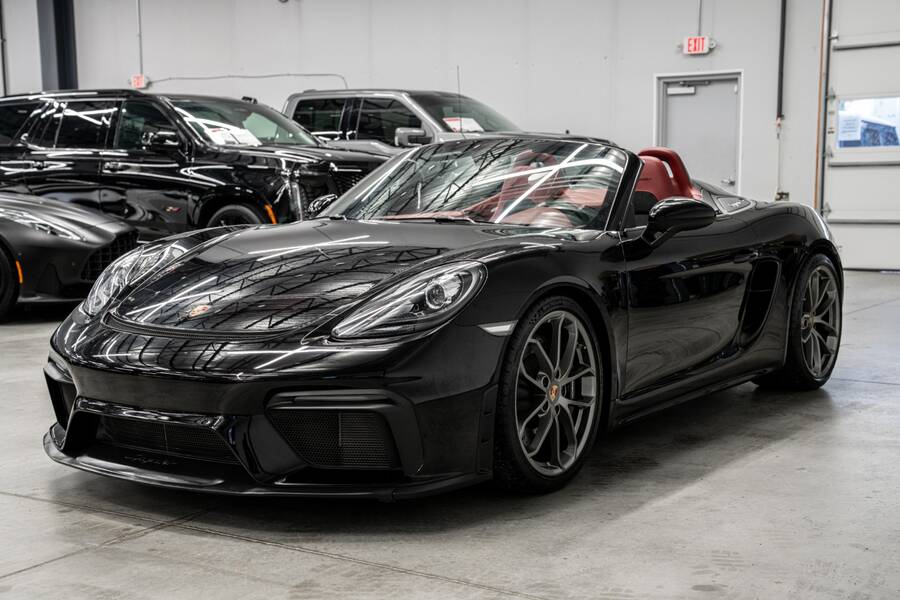 2023 718 Spyder -6 Speed Manual, Boxster Classic Interior picture #4