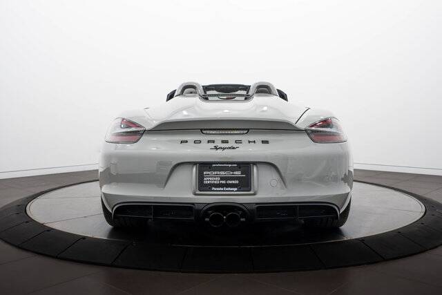 2016 Boxster Spyder picture #6