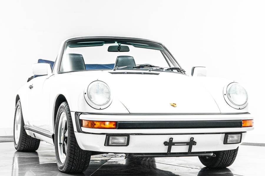 1989 911 Carrera Cabriolet -Very Low Miles, Final Year G Series Car, G50 Transmissio picture #2