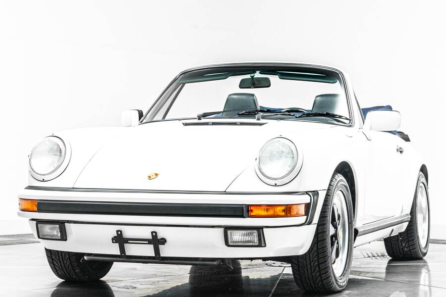 1989 911 Carrera Cabriolet -Very Low Miles, Final Year G Series Car, G50 Transmissio picture #4