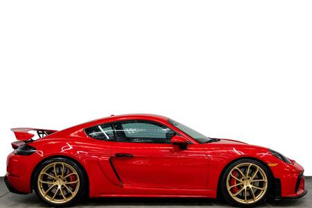 2020 718 Cayman GT4 -6 Speed Manual, Satin Aurum Wheels picture #1
