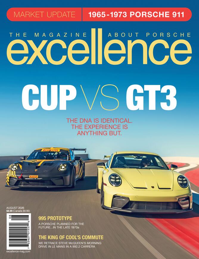 Issue 328 | August 2026 | Excellence | The Magazine About Porsche