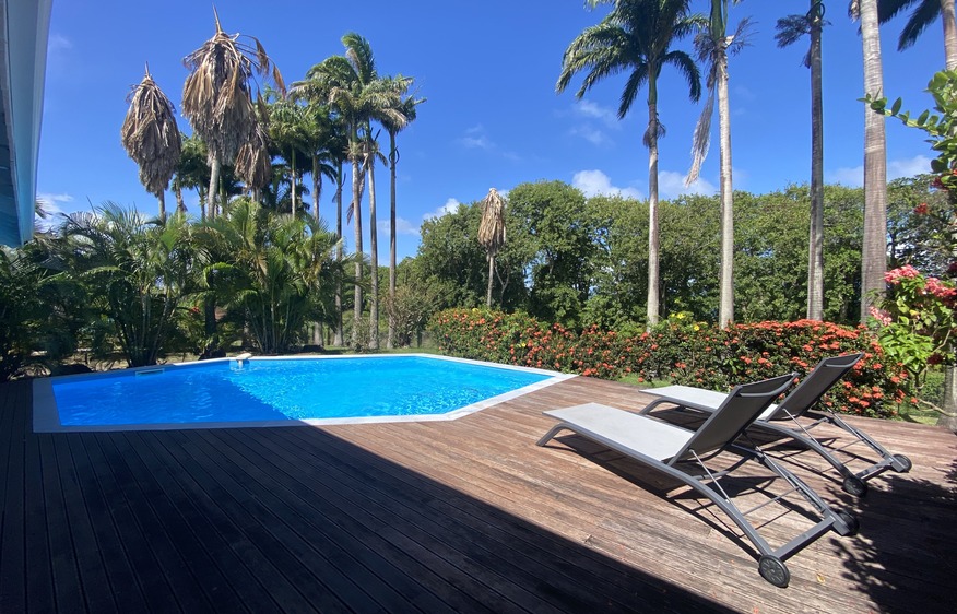 location  Villa Courbet Sainte-Rose  Guadeloupe