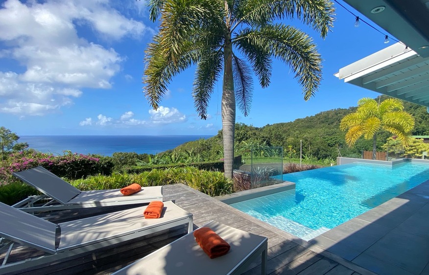 location  Villa Tchantik Deshaies  Guadeloupe
