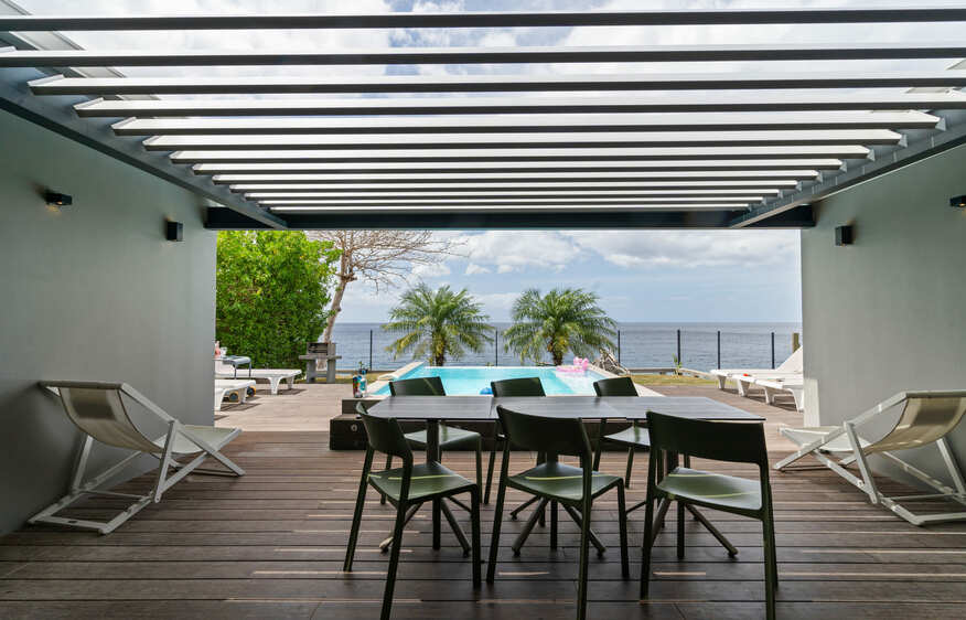 location  Villa l'Escale de Sainte Philomène Saint-Pierre  Martinique