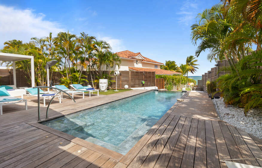 location  Villa Bella blu Saint-François  Guadeloupe