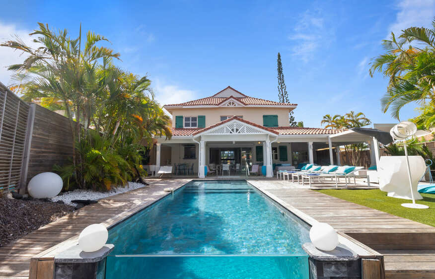 location  Villa Bella blu Saint-François  Guadeloupe
