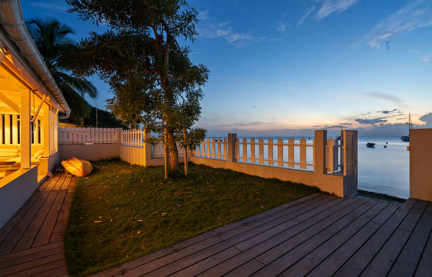 location  La maison dans la mer Saint-Pierre  Martinique